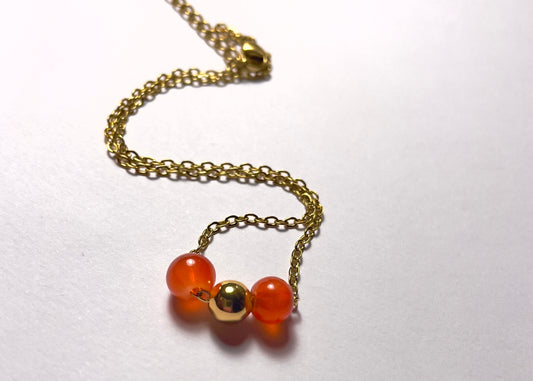 Chaîne de cheville Orange