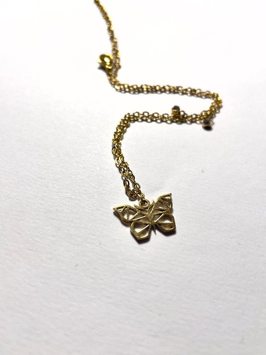 Chaîne de cheville Papillon