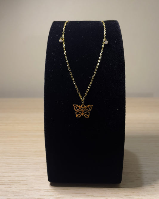 Chaîne de cheville Papillon