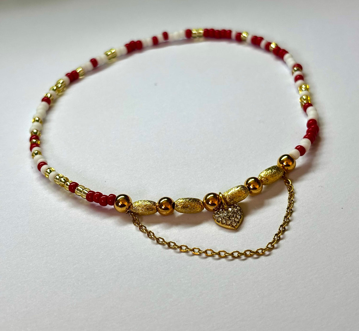 Chaîne de cheville AMOUR INFINI