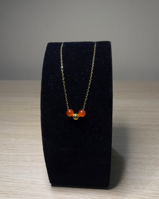 Chaîne de cheville Orange